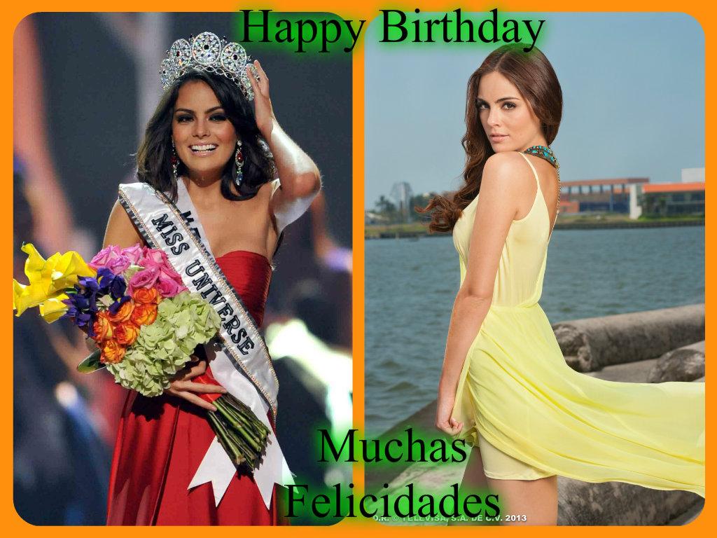 Happy Birthday a Nuestra Querida y Protagonistas De Ximena Navarrete 