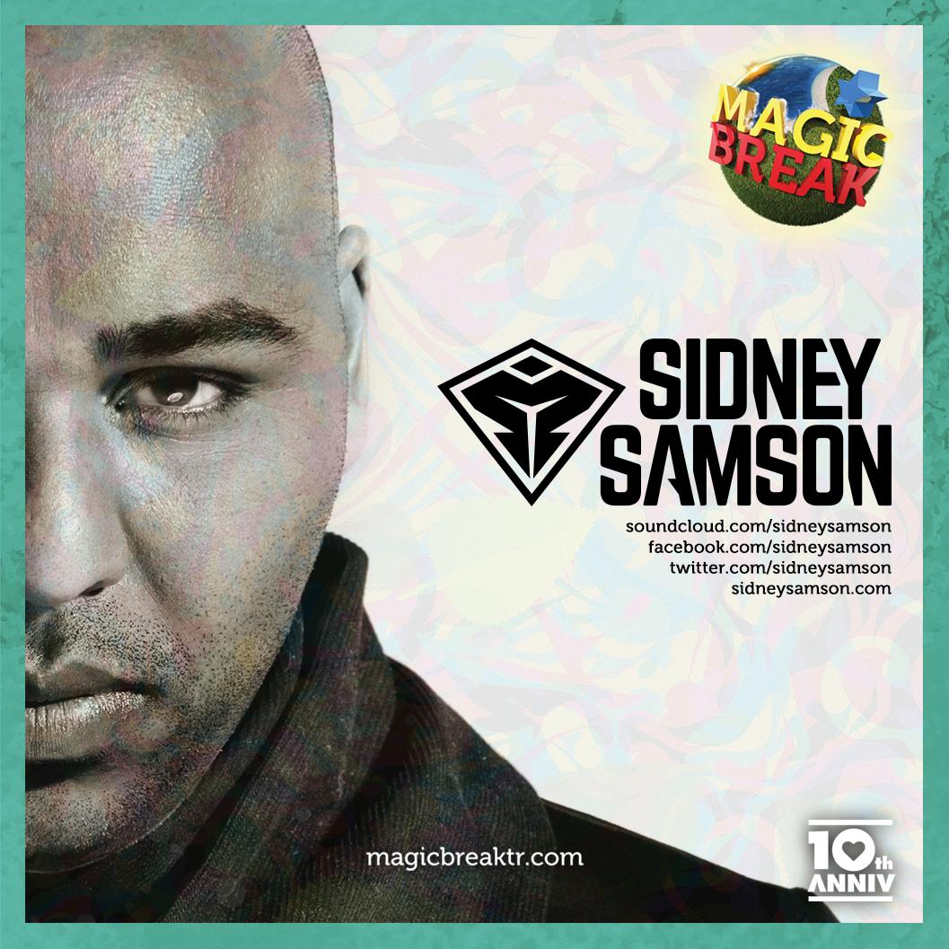 Offering a wide range of RnB tracks, incredible Dutch act @sidneysamson will be another engaging name at #MagicBreak http://t.co/rDhov1DRCW