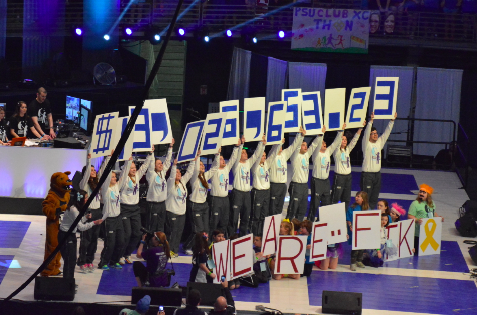 OnwardState's tweet photo. FOR THE KIDS! FOR THE CURE! #THON2015 #FTK http://t.co/sdDeuUTmJZ