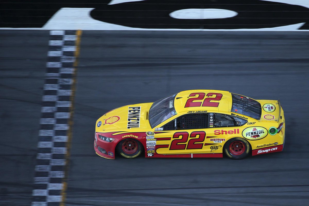 SportsCenter's tweet photo. At 24 years old, Joey Logano is 2nd-youngest to ever win Daytona 500. Trevor Bayne (20 years old) is still youngest. http://t.co/9OYmRYdZ91