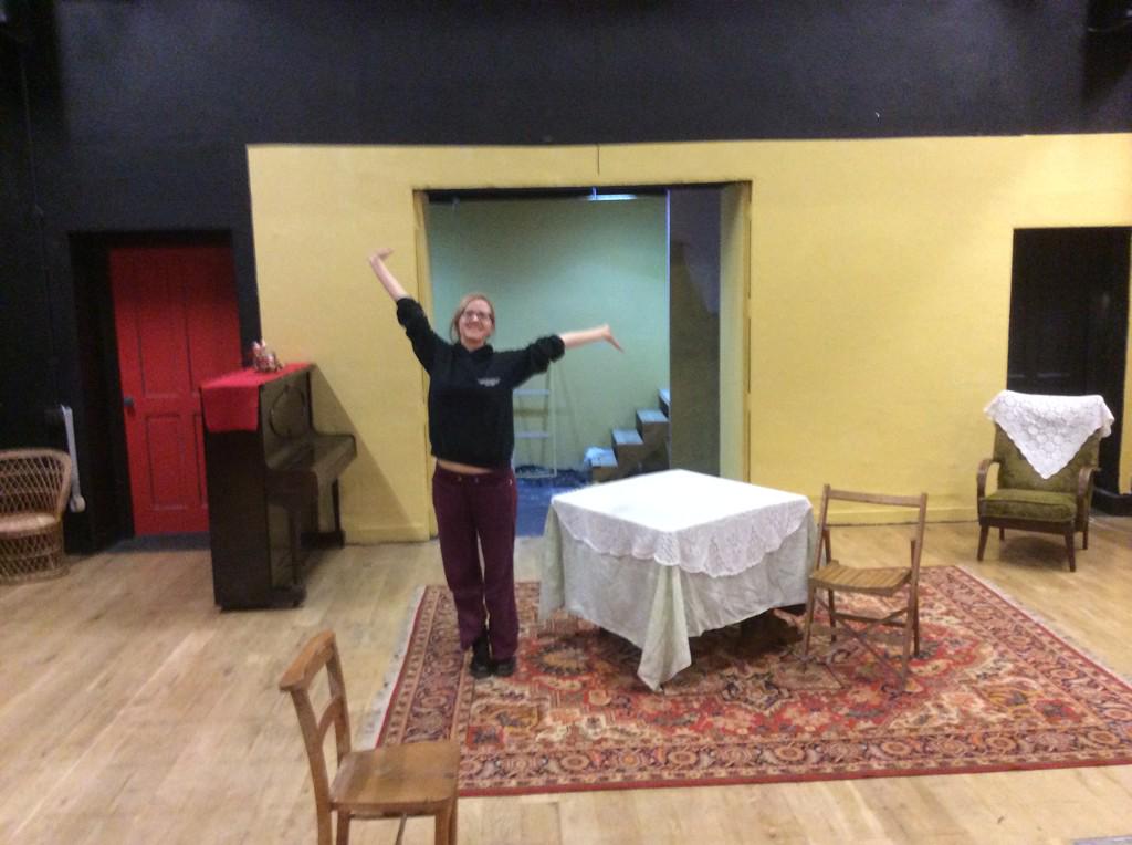 summerofthedoll's tweet photo. And here's the actual end result....with @gracehodg ! My bad :) @coretheatre @RondoTheatre @NOWBath @BathChron http://t.co/4Me0vBdboH