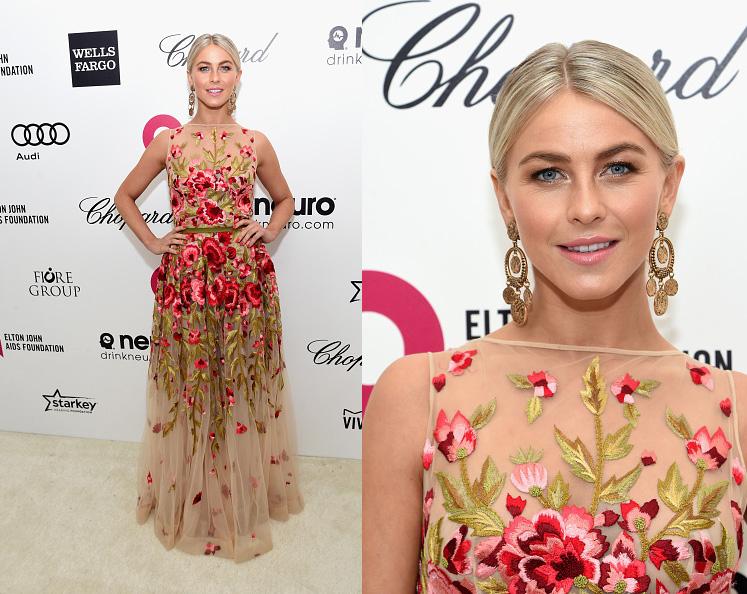 Julianne Hough in <a href="/NAEEMKHANNYC/">NAEEM KHAN</a> #VanityFair #Oscars2015