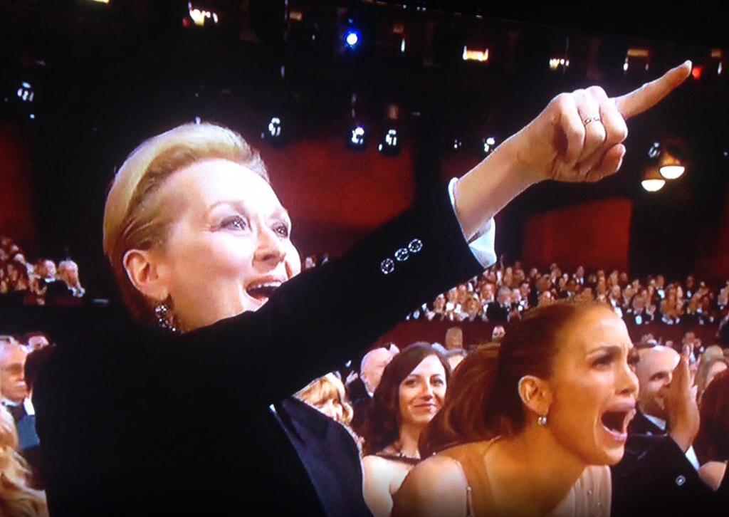 LOVE #Meryl  @TheAcademy #Oscars  #wageequality