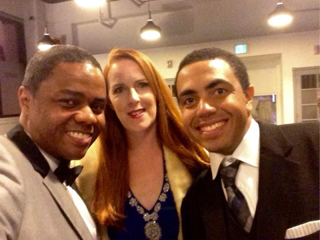 MsAntoniaHall's tweet image. Always a pleasure to meet shining souls like @3LWTV @Official_AlexB_  #vfsc