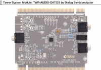 Freescale_Japan's tweet photo. 【オーディオコーデックを簡単に追加】
TWR-AUDIO-DA7321モジュールは、DialogのDA7321超低消費電力マルチチャネル・オーディオ・コーデックを搭載し、オプションでSRS Sound™もサポート。 http://t.co/TyyCNku8M2