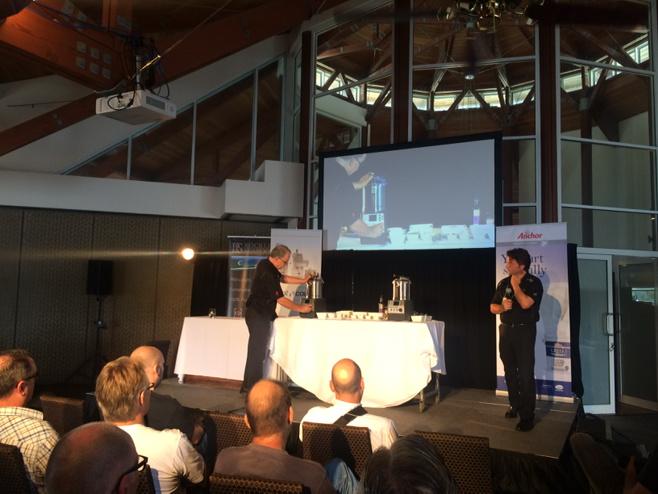 chef_ak's tweet photo. #robotcoup launch of there #robot cook at the #ACF Conferance , great new product http://t.co/wGtTIyd6bv