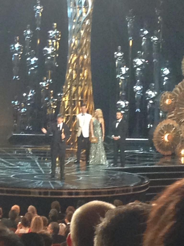 It is so much more fun to watch #Oscars with skin in the game. #Whiplash is THREE for THREE amazing