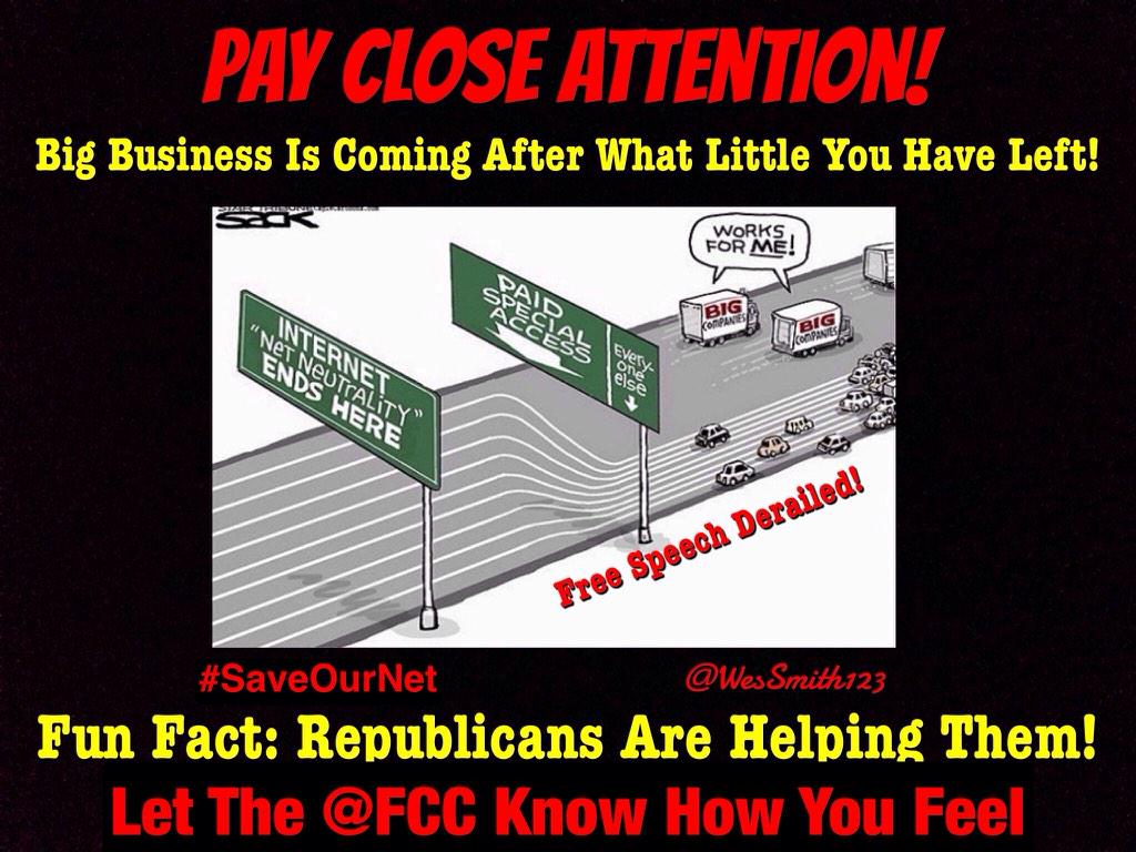 GravityDynamic's tweet image. MT @wessmith123: Big Business Is Coming For Your Checkbook @FCC To Decide Fate #SaveOurNet #UniteBlue #TNTweeters