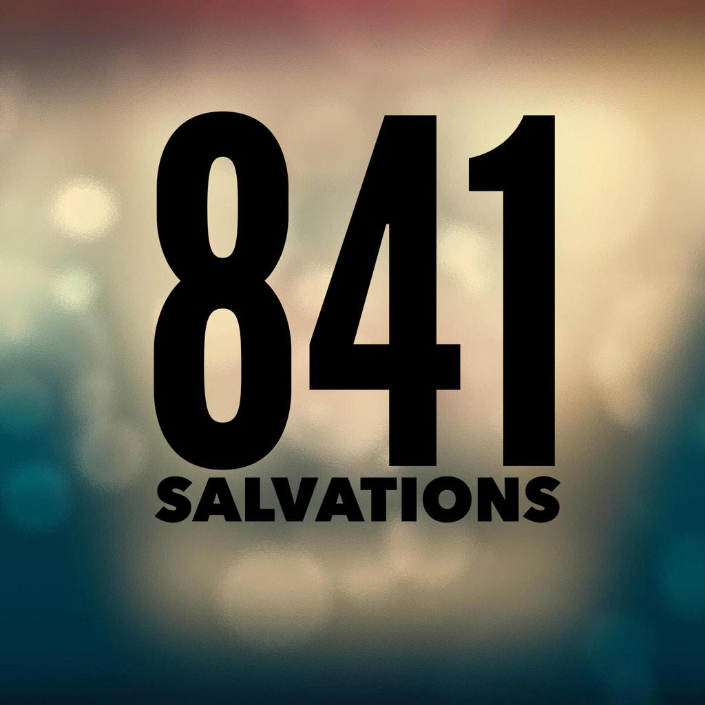 perrynoble's tweet image. Today we get to CELEBRATE 841 salvations at @newspring!! Every number has a name &amp;amp; every name has a story!!!