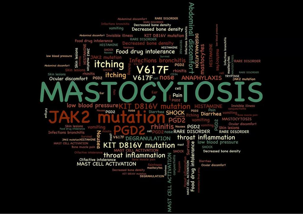 #RareDiseaseDay is just days away! These are some words people w/#MastCell Disease hear. #RareAndStrong #GlobalGenes