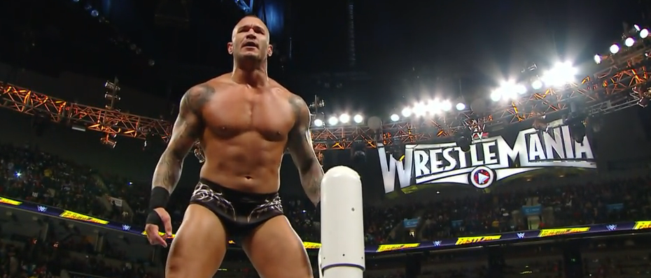 Yissel_WTF's tweet photo. "@wwe_mex: ¡RANDY ORTON aparece en Fastlane, intentando enfrentar a Seth Rollins, que sale corriendo! #FLmx http://t.co/58cbe6yrk4"