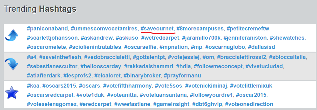 laureldavilacpa's tweet image. #SaveOurNet is trending per hashtags.org 

WTG #UniteBlue team!
