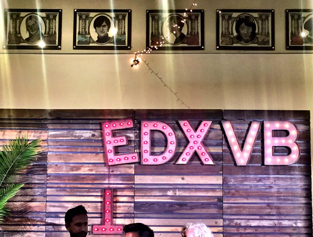 redmurad's tweet photo. This is how we do #TEDxVB in #venice cause #normalissoboring http://t.co/IQvXLoa3c1