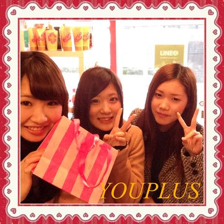 看護専門学校の可愛い３人組の来店です。
#VictoriasSecret #passionstruck #bodylotion
をお買い上げ頂きました。
#有難うございました
#YOUPLUS