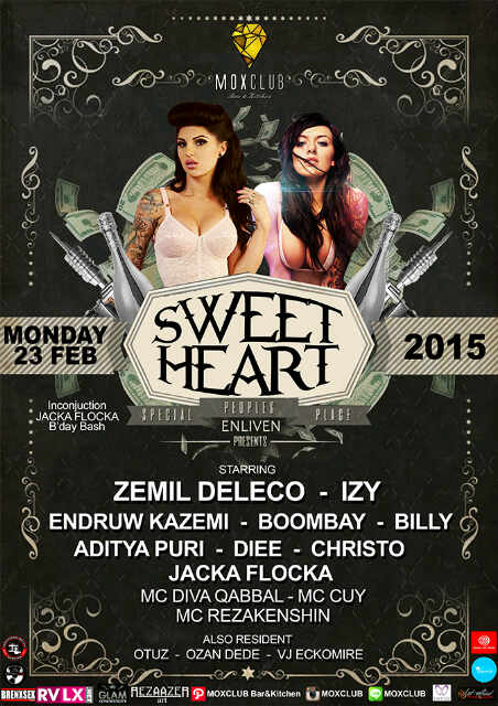 MALAM INI !!! <a href="/MOXCLUB/">MOXCLUB Bar&Kitchen</a> Monday 23'Feb #SweetHeart 'Party With All Tattoo Community Bdg' 'Prepare Your Self'