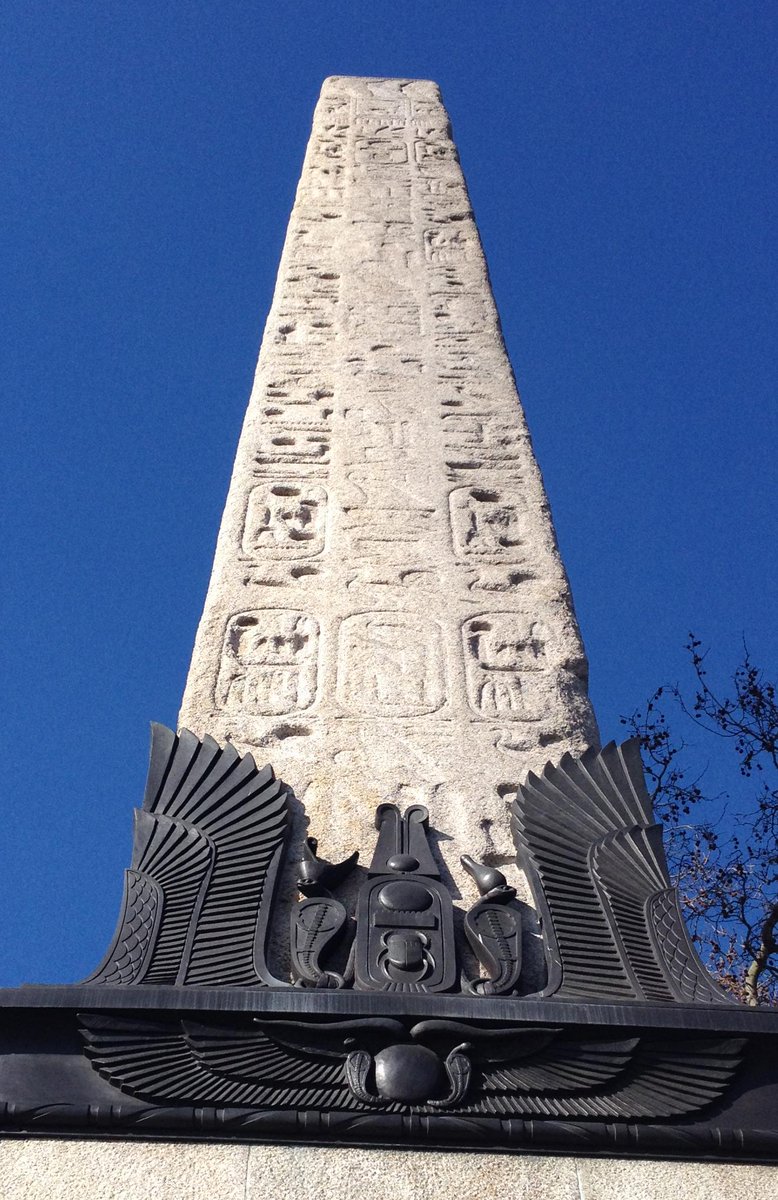 NoJ0bTooSmall's tweet photo. In London on a mini break with my very learned friend and dog trainer to the stars, Harry oneill.Cleopatras Needle http://t.co/7WRwgQpFsf
