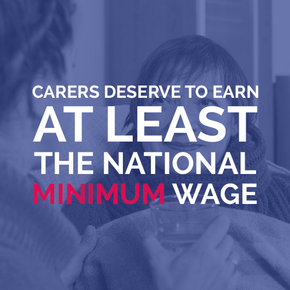 1575campaign's tweet photo. Carers deserve to earn at LEAST the national minimum wage. Who agrees with the #1575campaign? http://t.co/ubQY6Ysaou http://t.co/ilDzTQIu5O