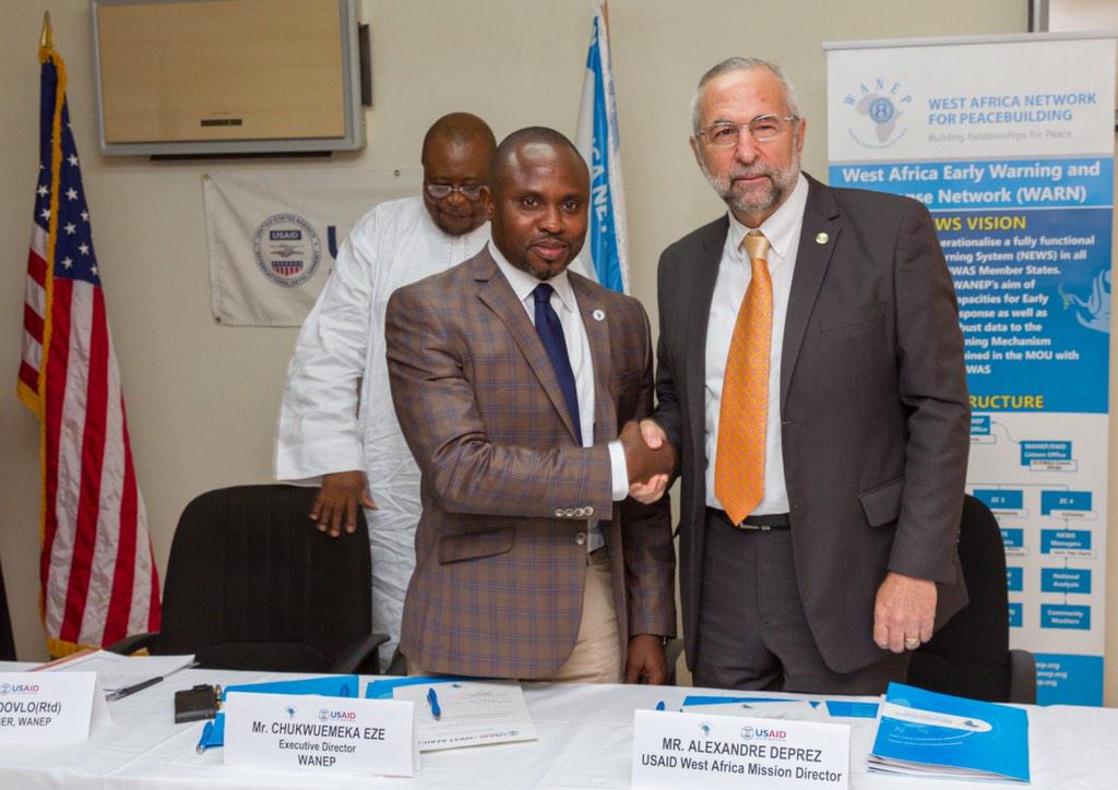 U.S. Embassy Ghana on Twitter "We look forward to the partnership between USAID & WANEP
