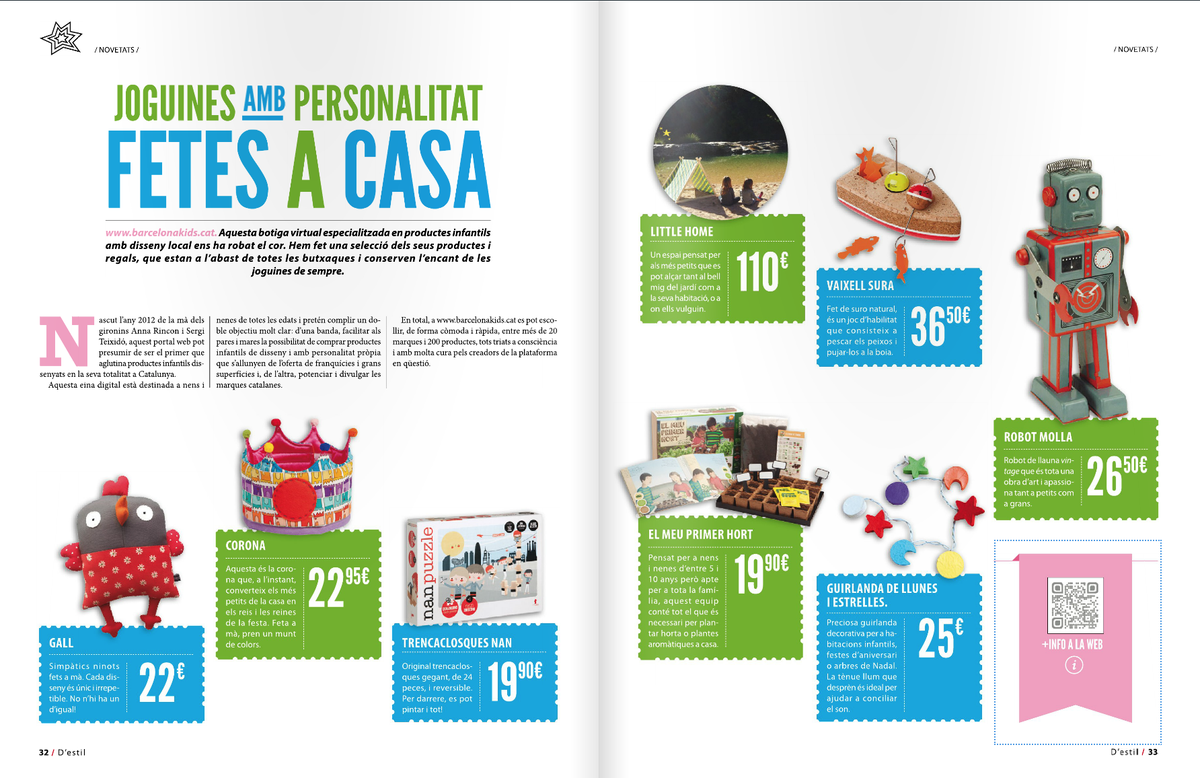 RevistaDestil's tweet photo. No deixeu mai de jugar @BarcelonaKidsEs #joguinesambestil #dissenylocal. Feliç dilluns! http://t.co/zxU9HSCN6T http://t.co/EdOtgg36B7
