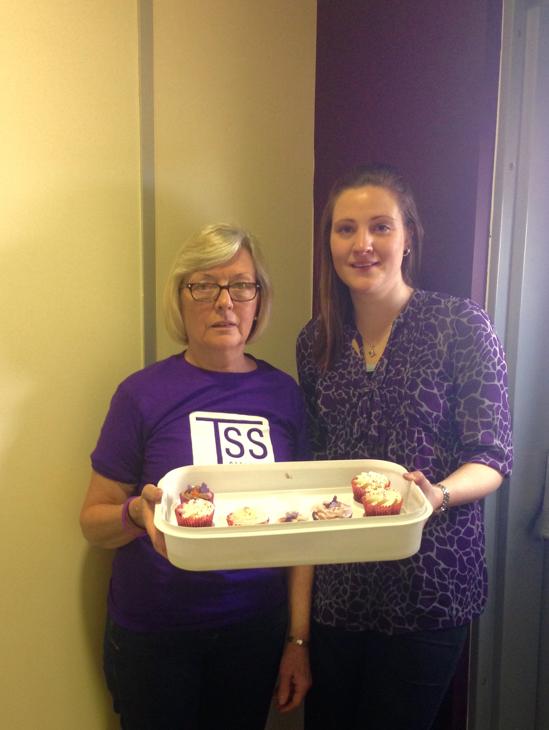 Basepoint_Chep's tweet photo. Morning! @Basepoint_Chep Bake Sale raised £127 for #tssaware Campaign on Fri. Thanks everyone! http://t.co/ml4S9WWF3b http://t.co/9JQy76PWIO