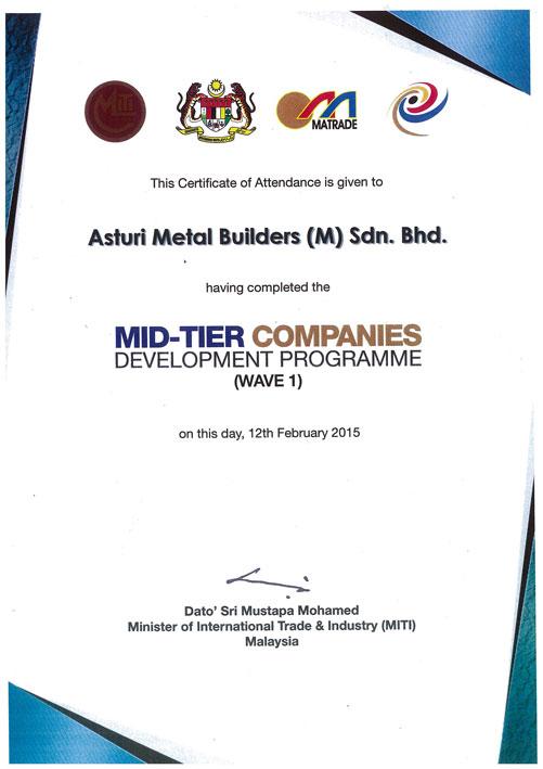 Asturi_Msia's tweet image. Asturi graduated as MATRADE&apos;s Mid-Tier Companies Dev. Programme (wave 1) on 12 Feb. 2015 #mtcdp #midtiermalaysia