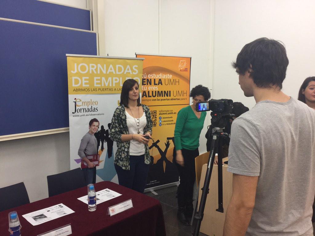 La #AlumniUMH Paula Rodríguez, quien participó en nuestro programa #AlumniUMHTO, es una de las ponentes de las #JEUMH