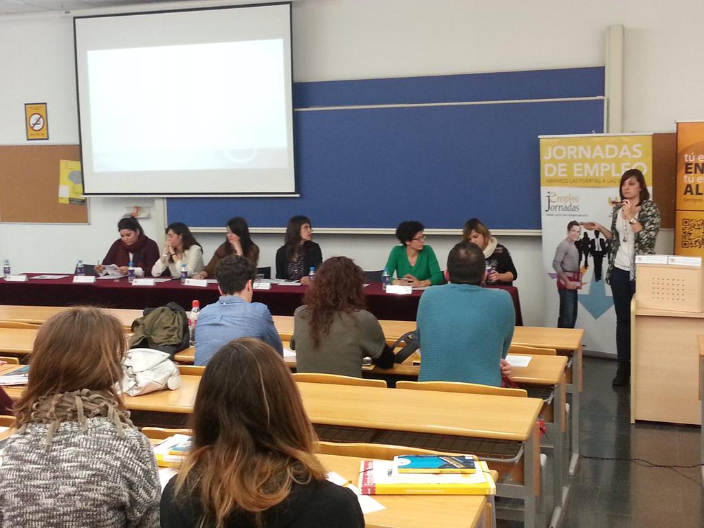 Ya están en marcha las #JEUMH de Terapia Ocupacional con la ponencia de la titulada Paula Rodríguez.