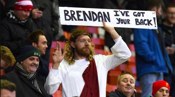 FootballFunnys's tweet photo. Liverpool's form since this guy appeared at Anfield (Dec 21st):

Games: 10 
Wins: 7 
Draws: 3 
Losses: 0 http://t.co/woKuXXgmlQ