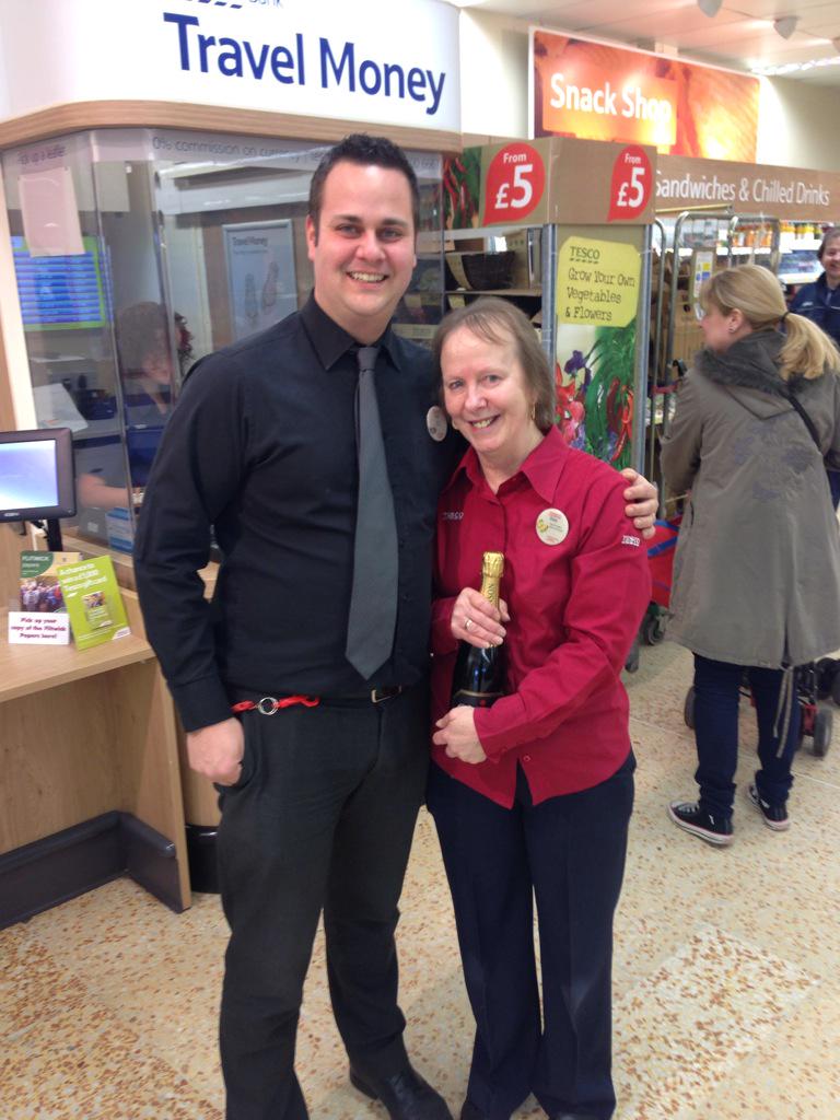 <a href="/SeanPurnell1/">Sean Purnell</a> <a href="/tescoflitwick/">Tesco Flitwick 2547</a> @2millymolly well done Diane most wow comments last week. Thank u