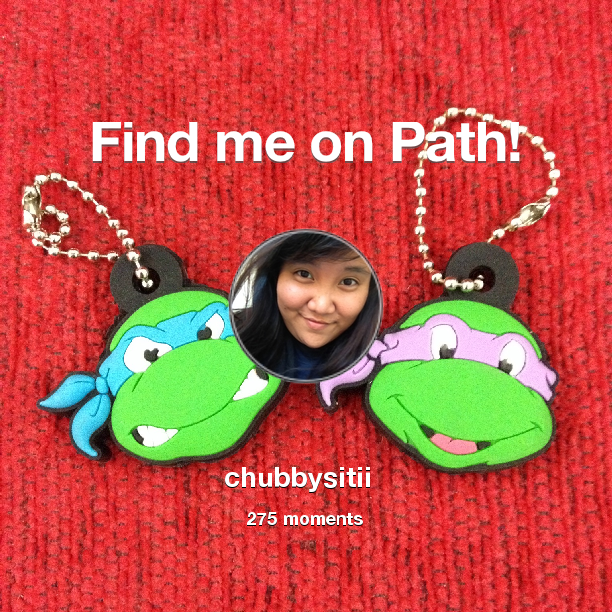 Chubbysitii's tweet photo. I've shared 275 memories with my friends on #Path - see them now at http://t.co/nTN7E0nuqo! #thepersonalnetwork http://t.co/lCBMlH8mZQ