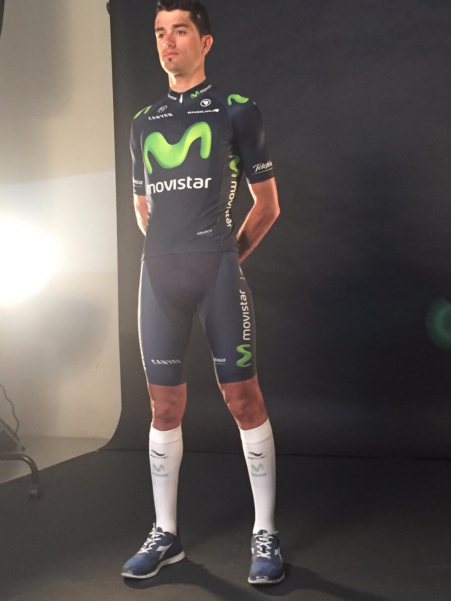 Movistar_Team's tweet photo. Del podio #61RdS, al estudio. @benatintxausti, nueva imagen de los productos de recuperación @Sportlast by Medilast. http://t.co/WK8VcxjpBc