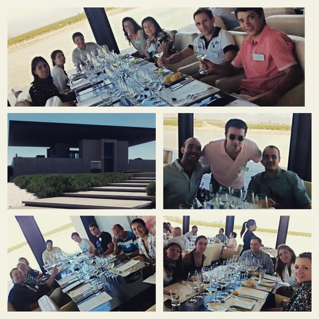 Así disfrutamos del #Almuerzo5Estrellas en <a href="/BodegaOFournier/">Bodega O. Fournier</a> #Excelente #Aplausos 👏 😀