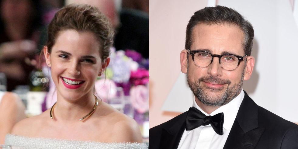 Steve Carell supports gender equality, gets love from Emma Watson: http://o...