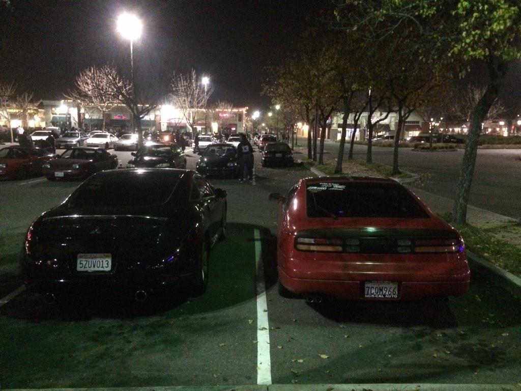Devious__R's tweet photo. Just our 4g eclipse and 300zx #nissan #vq #300zx #TT #deviousr #stance #StanceIsLife  @AspireStance http://t.co/rbyRy8hgDz