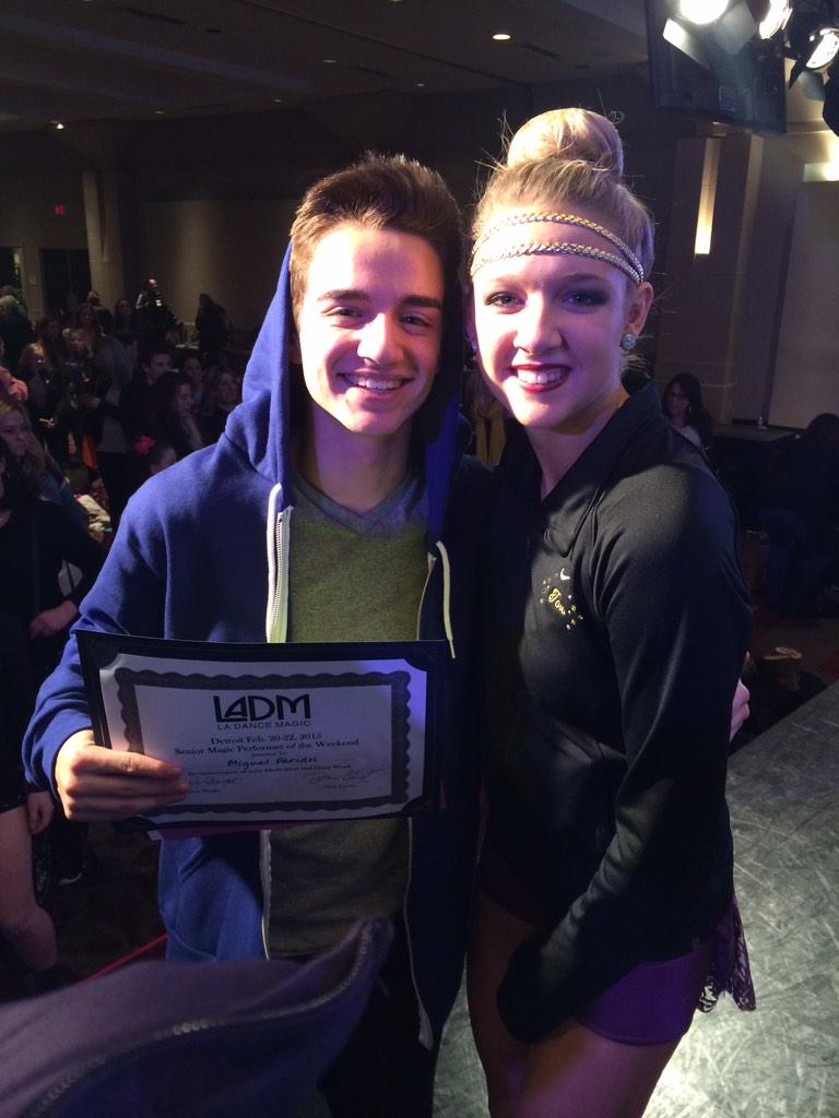 TaraBombalski's tweet photo. Couldn't be prouder of my little burrito @m_paredess #magicperformer!! http://t.co/sPPq2r7Xl3