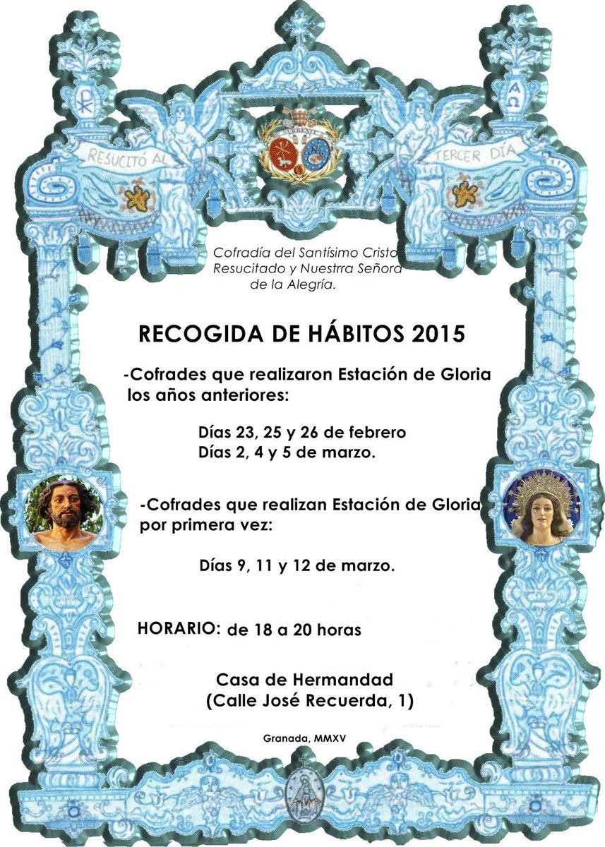 Hdad. del Resucitado tweet media