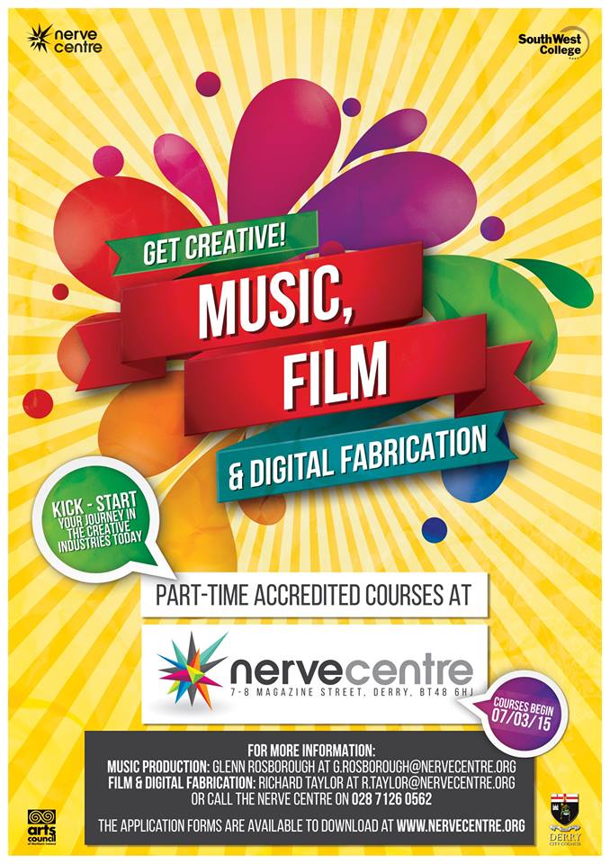 nerve_centre's tweet photo. Less than 2 weeks till courses start! Apply now + kickstart your journey to an industry career http://t.co/KWVCYVsQ37 http://t.co/zxdxEfOQjS