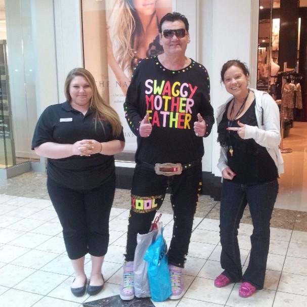 My personal favorite one of Mall Guys shirts. Swaggy Mother Father.