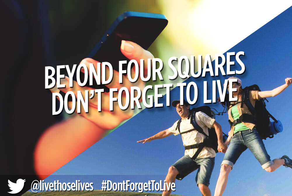Beyond the box. #DontForgetToLive