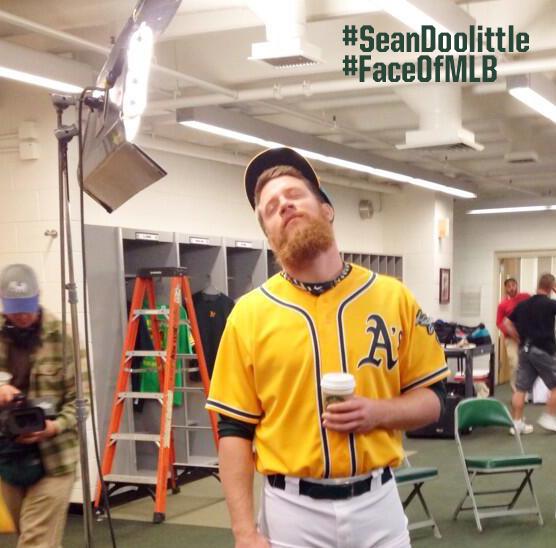 Rise and shine A’s nation! Vote #SeanDoolittle #FaceOfMLB over your morning cup of joe.