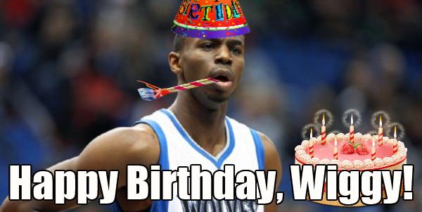 To wish our man Andrew Wiggins ( a happy 20th birthday! 