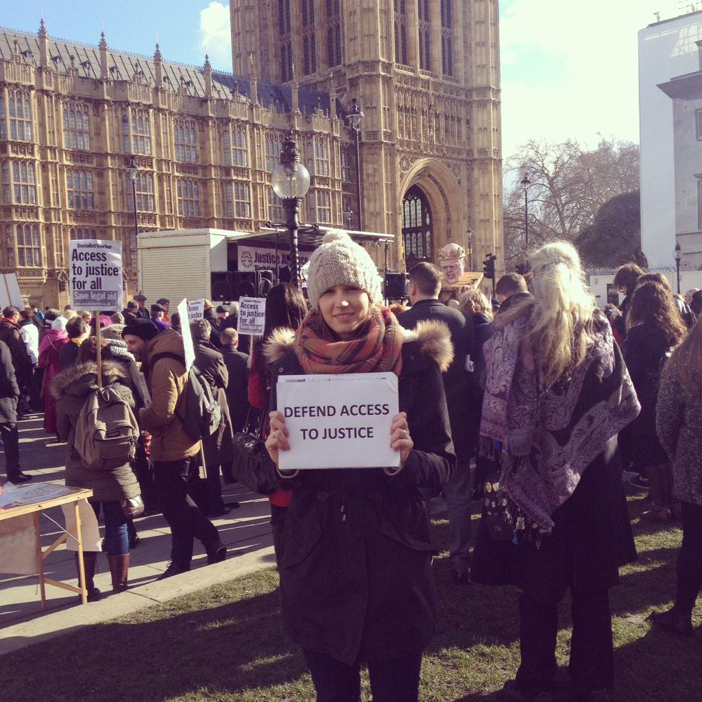 CMacThatch's tweet image. Supporting @justallianceuk fight for legal aid #NotGLS2015 #accesstojustice