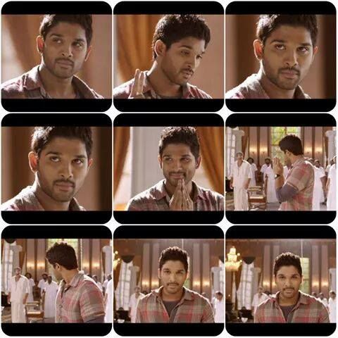 AlluArjunFC_'s tweet photo. AlluArjun awesome expressions from #RaceGurram. RT if u watched it yesterday http://t.co/OkCG9GqxCX