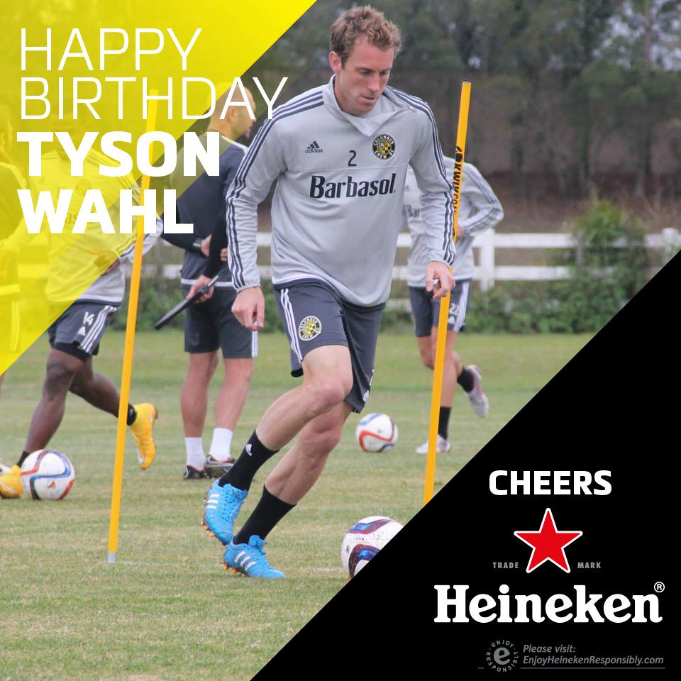 Happy birthday, Tyson Wahl! 