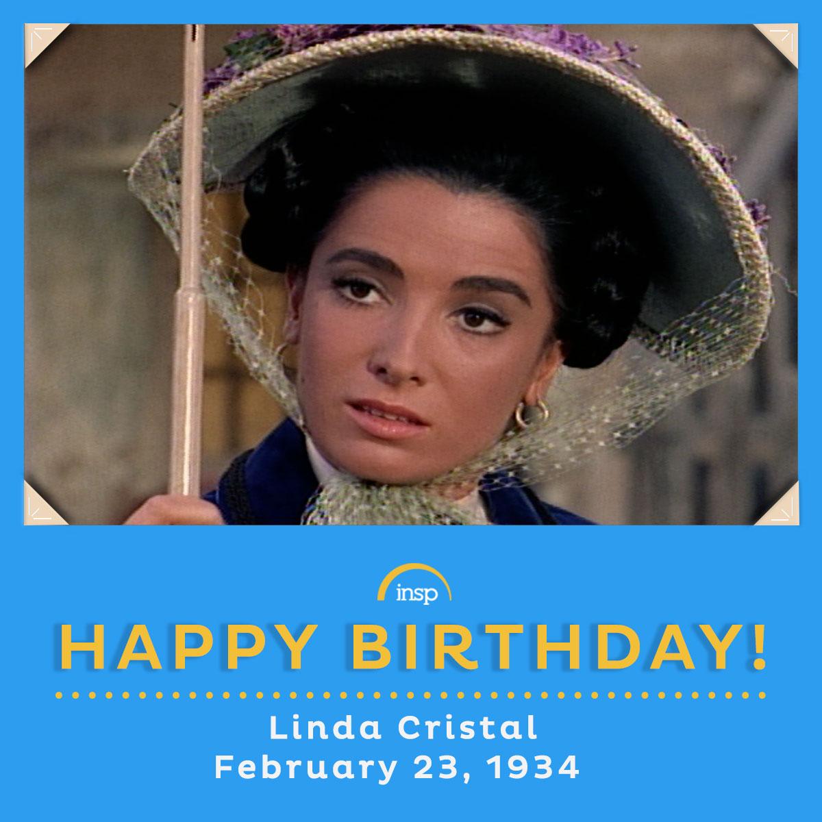 To wish the lovely Linda Cristal a very happy birthday! 