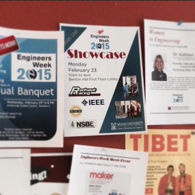 EngWeekMiamiOH's tweet photo. Don't forget to stop at the Engineering showcase today in Benton #EngineersWeek2015 http://t.co/Zs3S3SNnXU