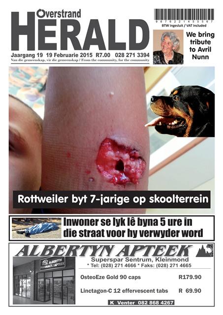 Read the latest issue at overstrandherald.co.za