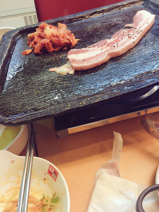結局、サムギョプサル♡ http://t.co/Se4I7jPim1<a href="/tag/%E3%81%8A%E3%82%84%E3%81%99%E3%81%BF%E3%81%AE%E3%82%AD%E3%83%83%E3%82%B9"class="tags"><span>#おやすみのキッス</span></a>