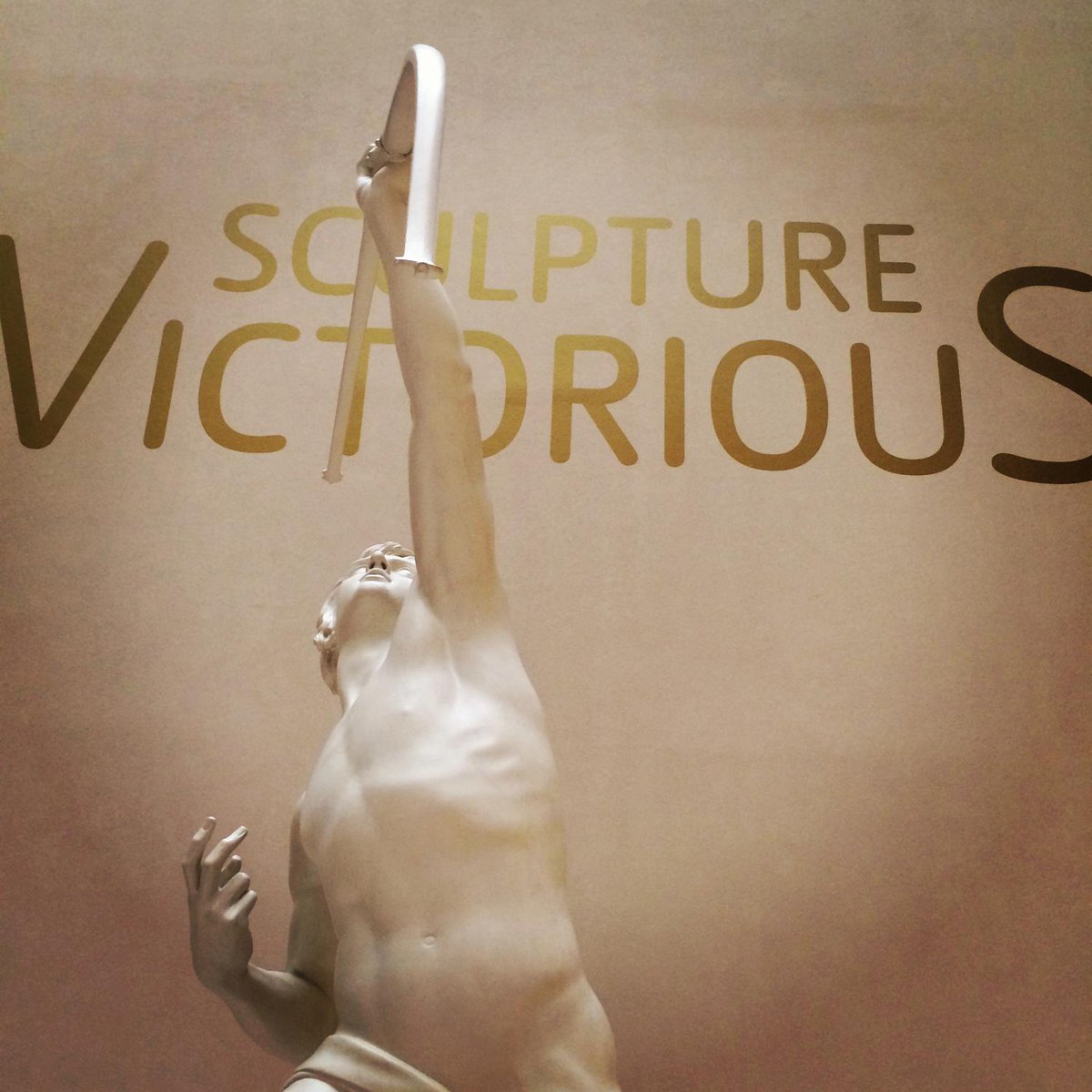 Tate's tweet photo. #SculptureVictorious is almost ready to open its doors! http://t.co/6dMcx0lRyP http://t.co/5b1udDJezE