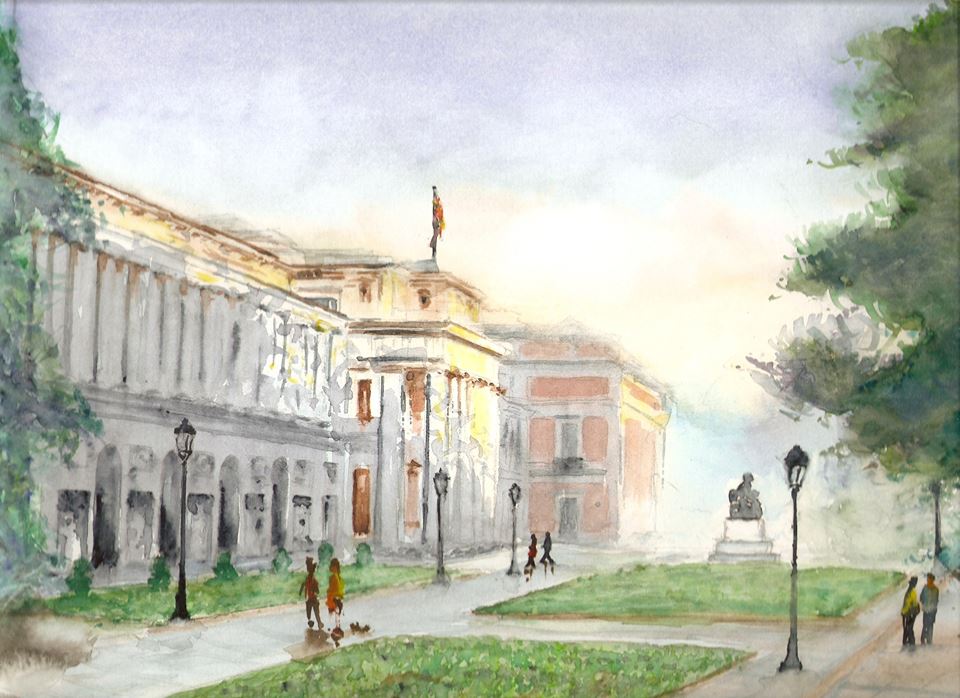 La plaza de los pintores de Madrid tweet media